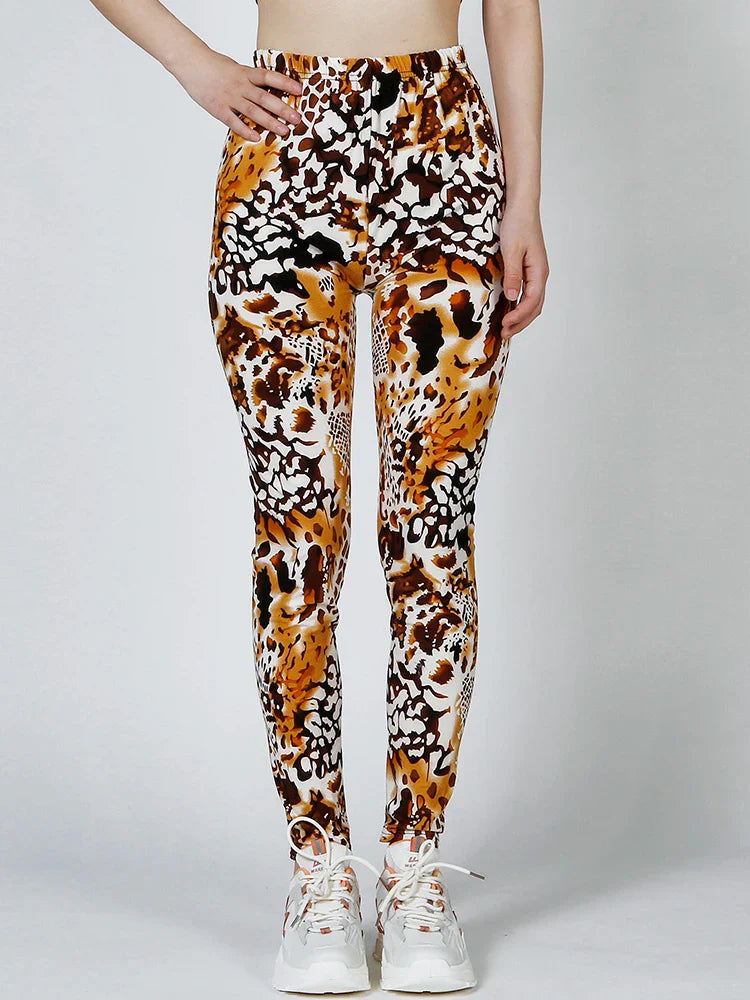 Cheeta Leggings - XXL