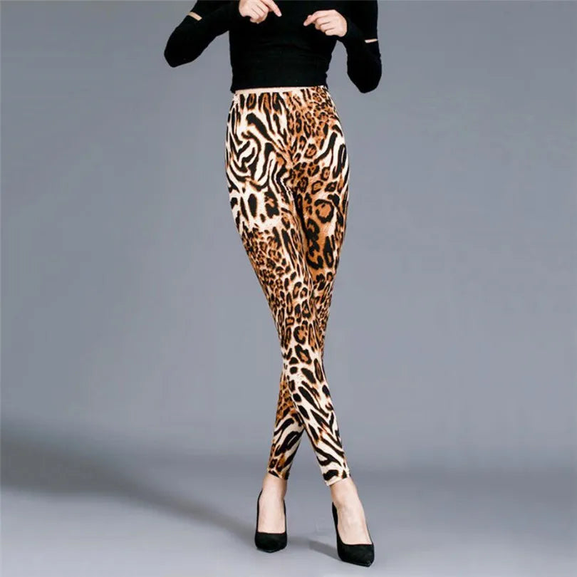 Cheetah Legging - PD101Big Leopard / One Size