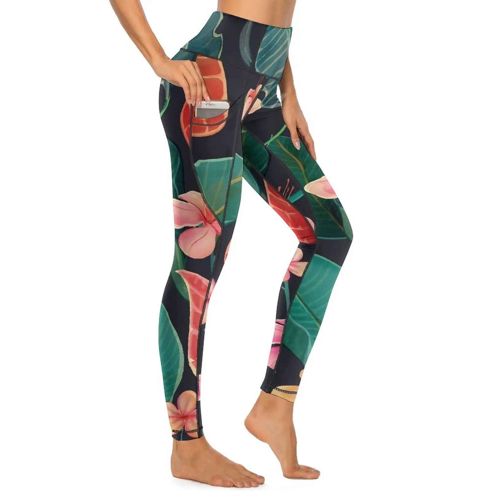 Flower Yoga Leggings