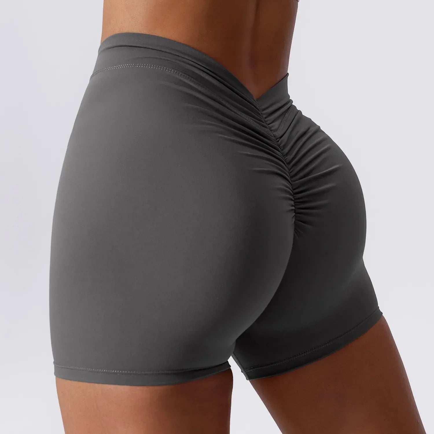 Legging Shorts For Women - Gray / XL