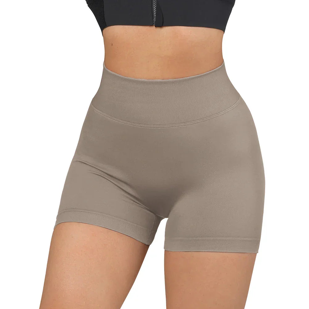 Leggings Shorts Beige - M