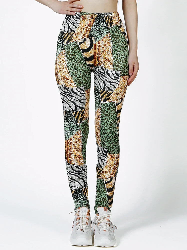 Leggings Tiger Print - S