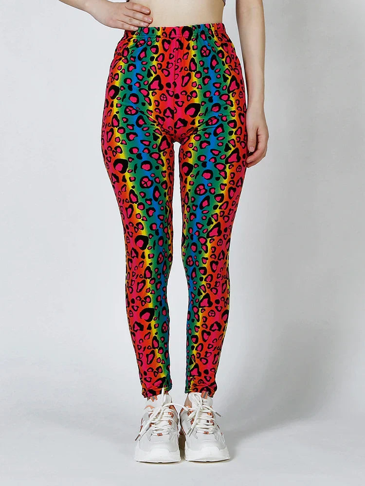 Leopard Leggings For Women - XXL