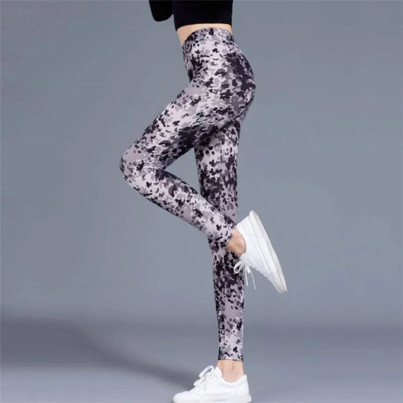 Leopard Workout Leggings - M