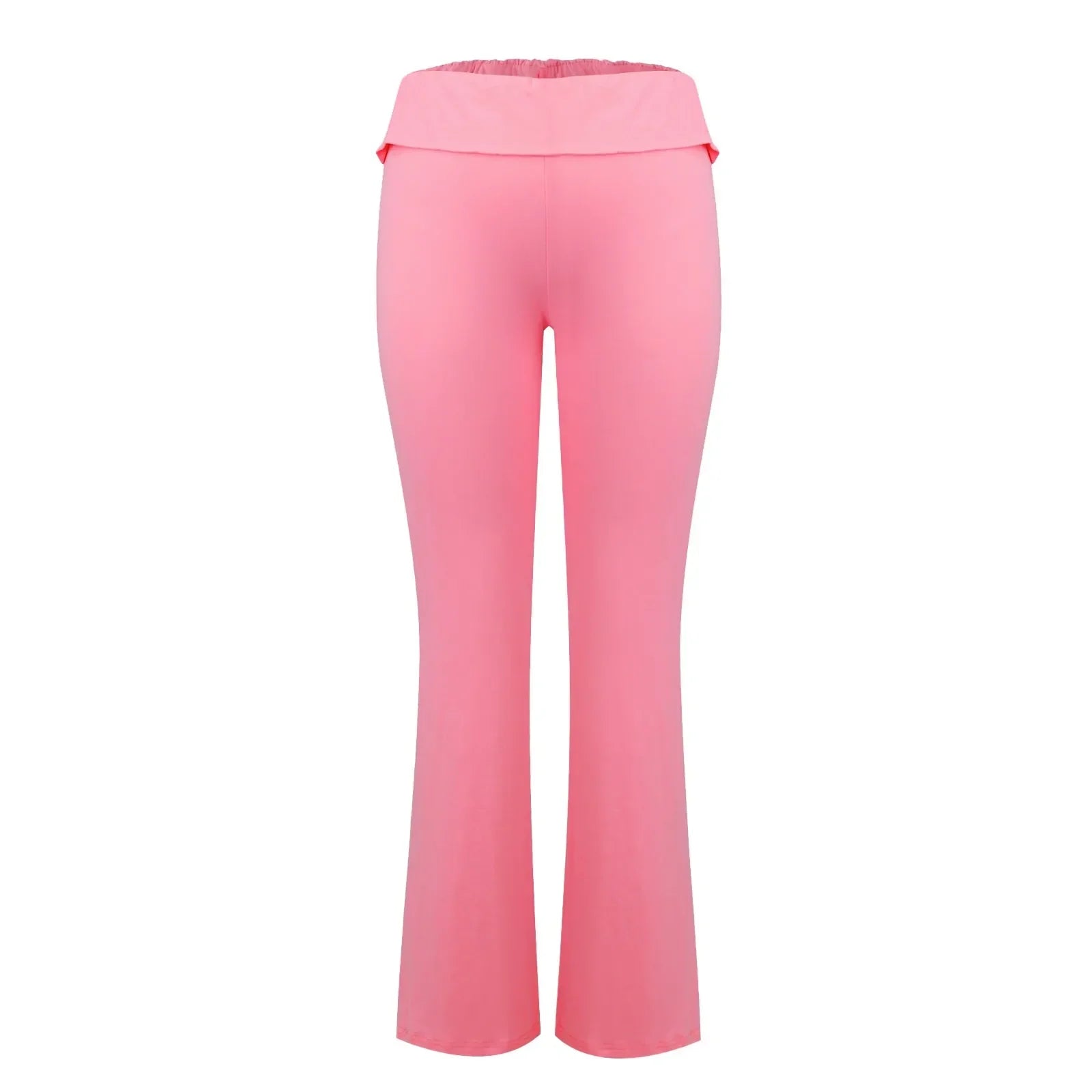 Pink Flared Leggings