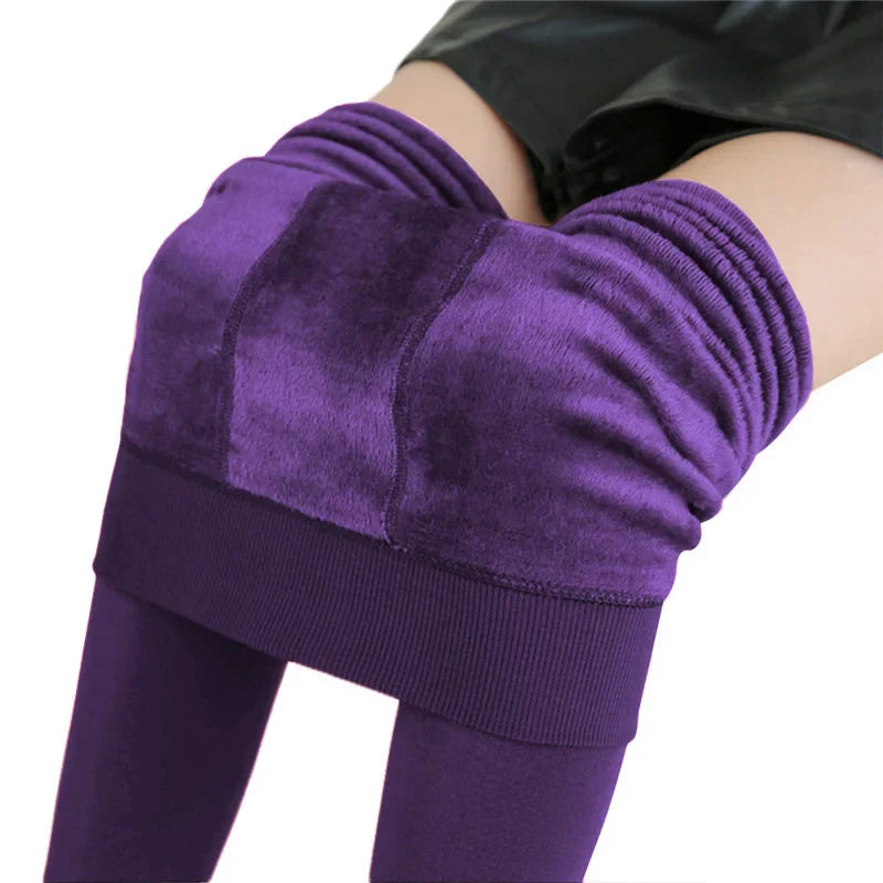 Thermal Leggings Leggings - purple / S