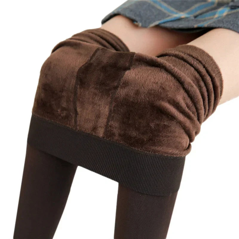 Winter Leggings Brown - Brown / S